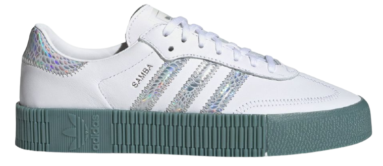 Giày Adidas Wmns Sambarose 'White Silver Green' FX6274