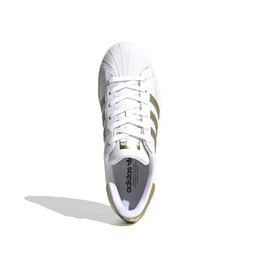 Giày Adidas Originals Superstar 'White Metallic Gold' FX7483 - Ảnh 6