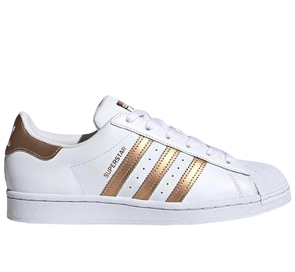 Giày Adidas Wmns Superstar 'White Copper Metallic' FX7484