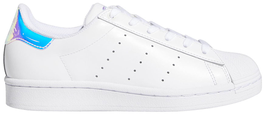 Giày Adidas Superstar J 'White Iridescent' FX7594