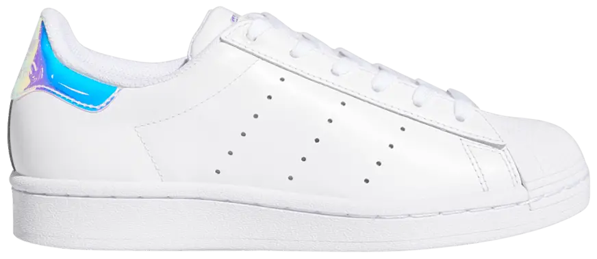 Giày Adidas Superstar J 'White Iridescent' FX7594