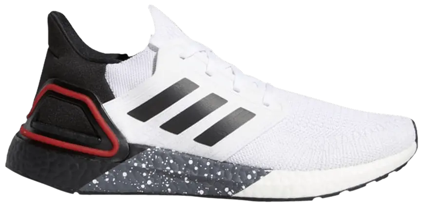 Giày Adidas UltraBoost 20 'White Scarlet' FX8333