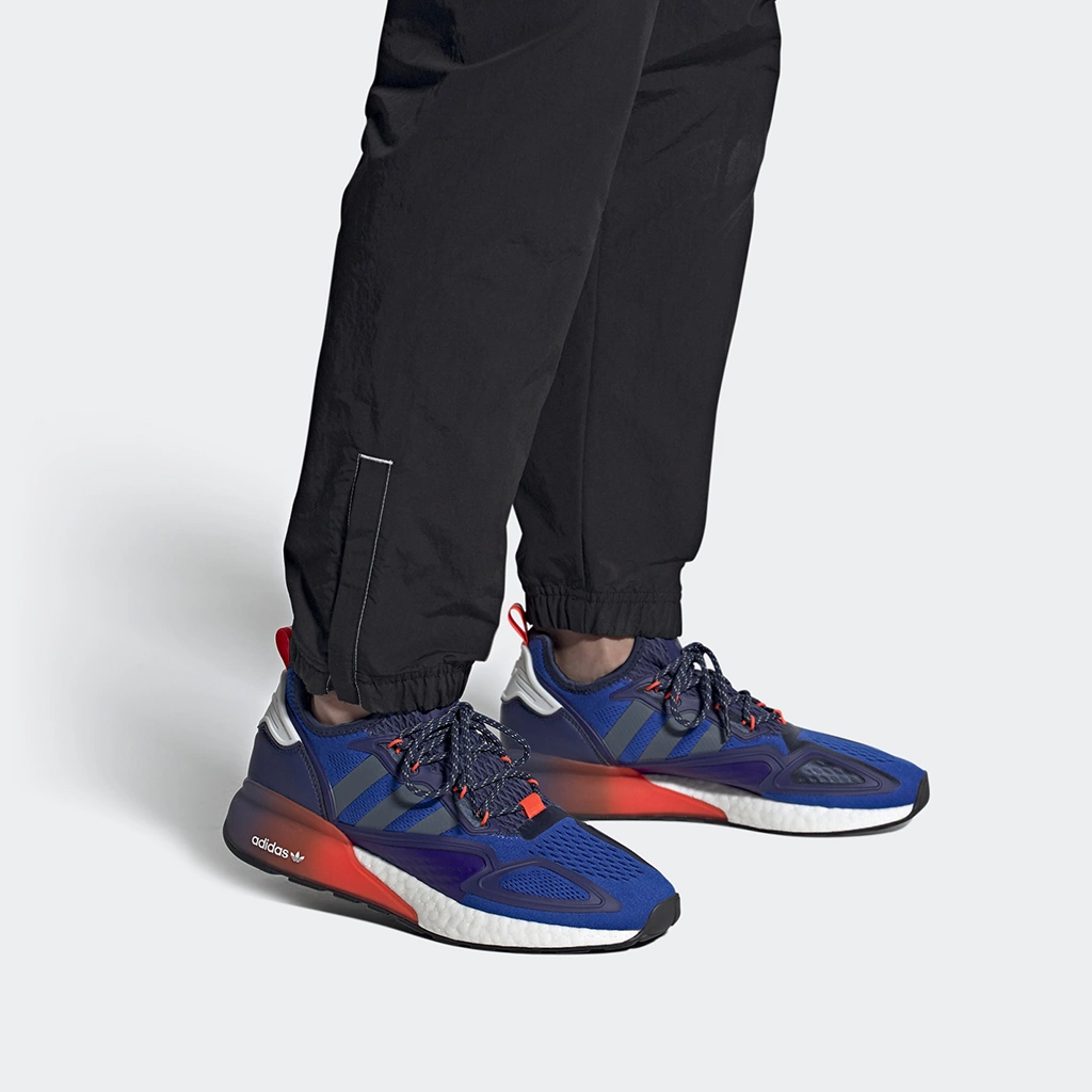 Giày Adidas ZX 2K Boost 'Blue Tech Indigo' FX8836 - Ảnh 4
