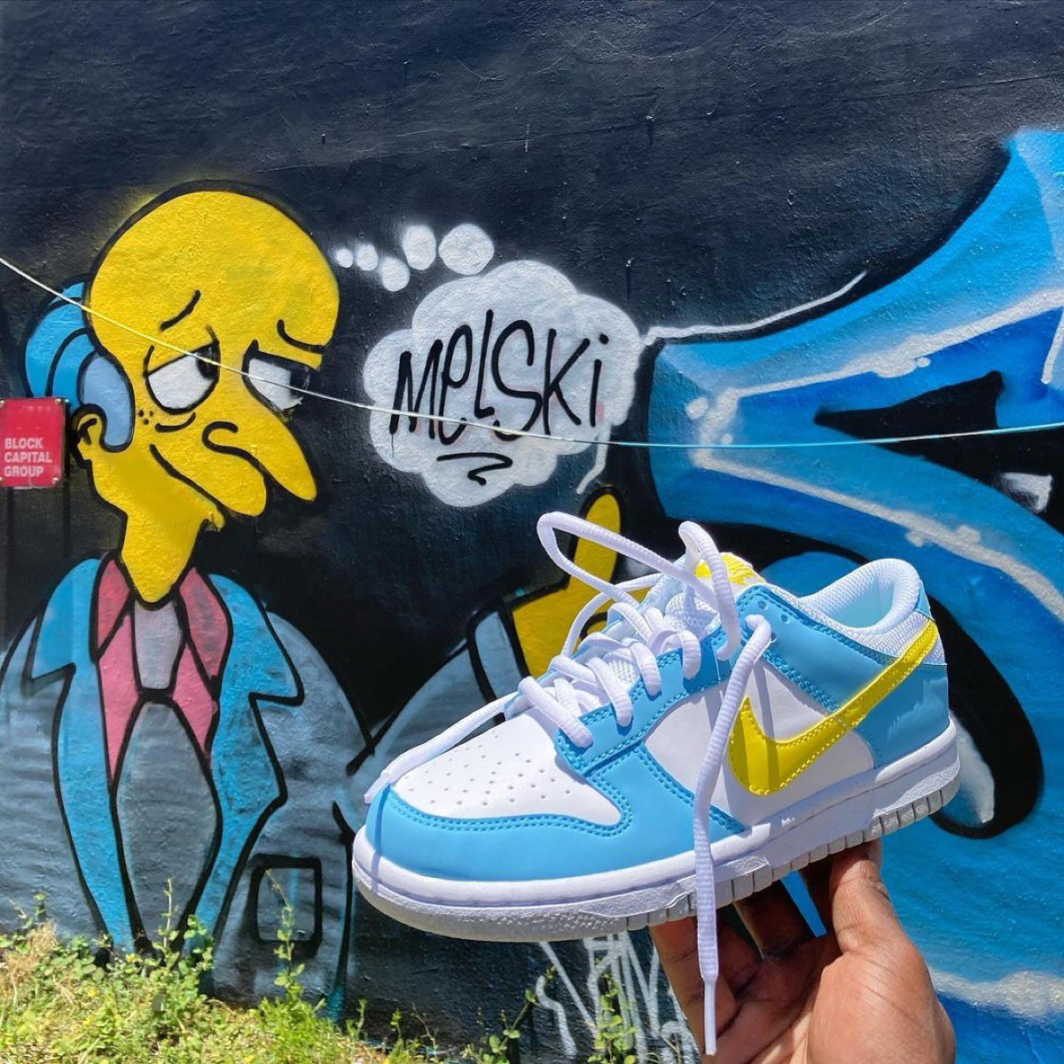 Giày Nike Dunk Low 'Homer Simpson' DX3382-400 - Ảnh 5