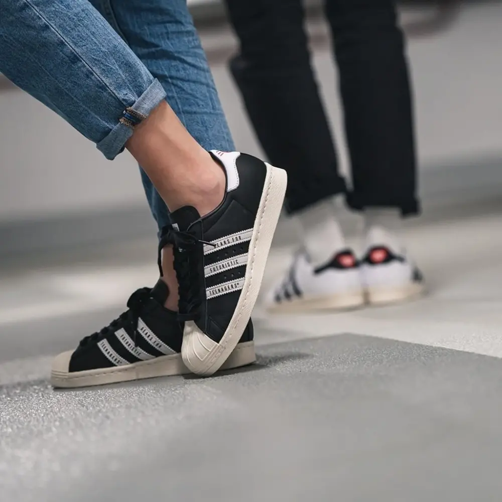 Giày Adidas Human Made x Superstar 'Gears For Futuristic Teenagers - Black' FY0729 - Ảnh 4