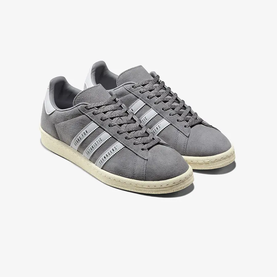 Giày Adidas Human Made x Campus 'Light Onix' FY0733 - Ảnh 5