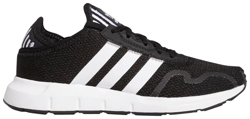 Giày Adidas Swift Run X J 'Black White' FY2150
