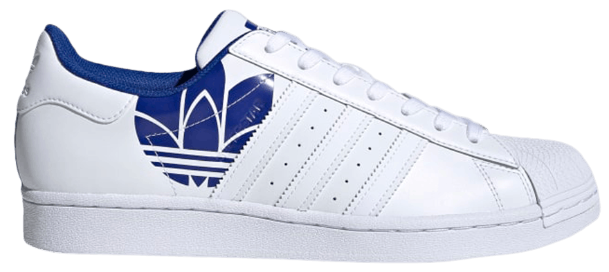 Giày Adidas Superstar 'Trefoil Print Royal Blue' FY2826