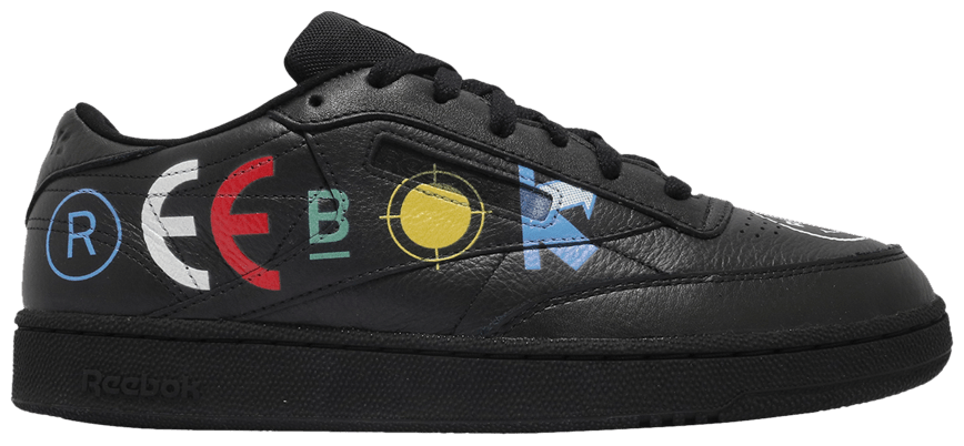 Giày Reebok BlackEyePatch x Club C 85 'Black' FY3074