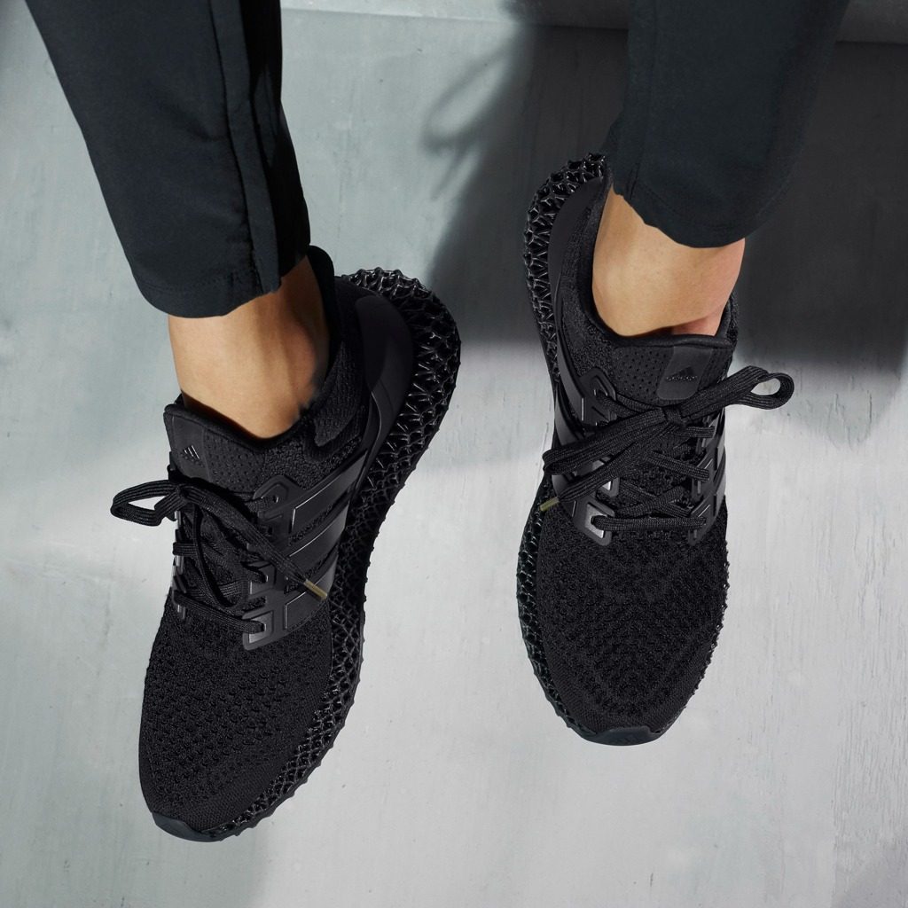 Giày Adidas Ultra 4D 'Triple Black' FY4286 - Ảnh 5
