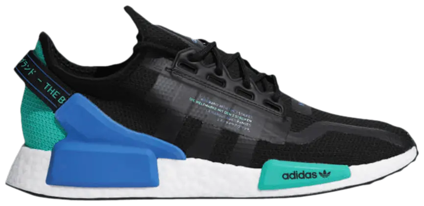 Giày Adidas NMD_R1 V2 'Black Cyan' FY5922