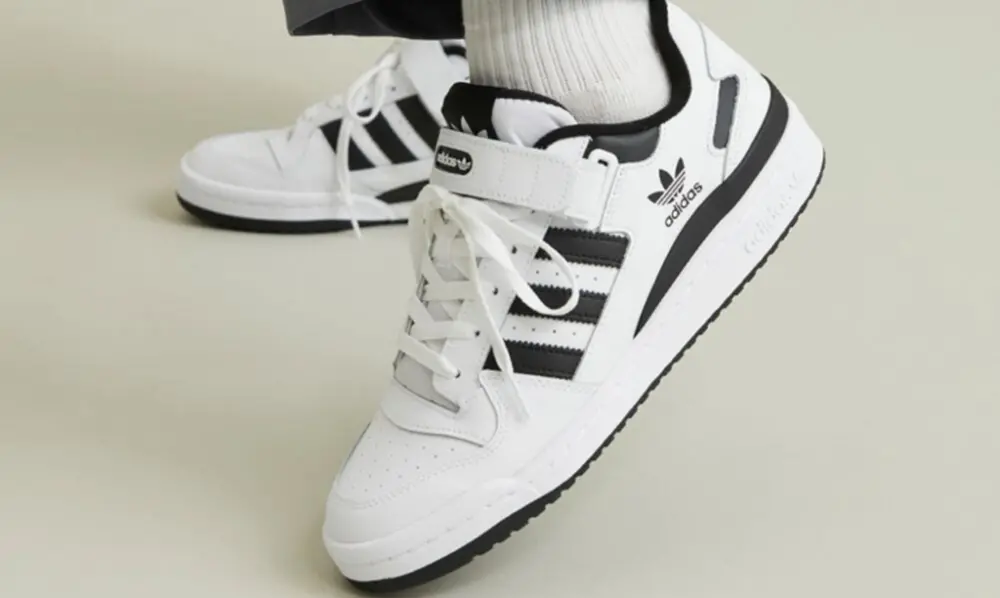 Alternative view of Giày Adidas Forum Low 'White Black' FY7757
