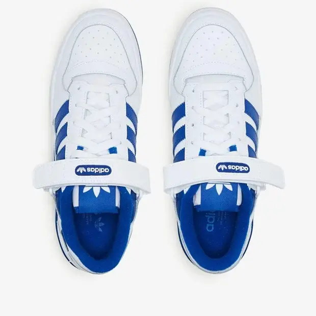 Giày Adidas Forum Low J 'White Royal Blue' FY7974 - Ảnh 8