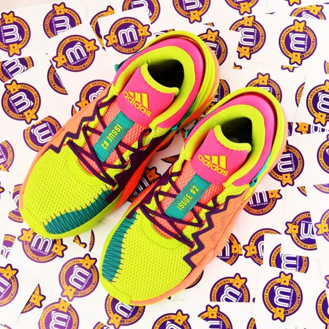 Alternative view of Giày Adidas D.O.N. Issue #2 Big Kid 'Prove 'Em Wrong' FZ1425