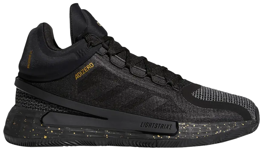 Giày Adidas D Rose 11 'Black Gold Metallic' FZ1544
