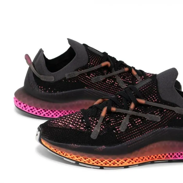 Giày Adidas Ultra 4D Fusio 'Black Orange Pink' FZ2414 - Ảnh 8