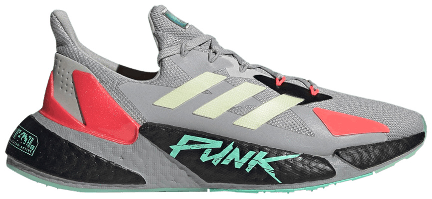 Giày Adidas Cyberpunk 2077 x X9000L4 'Grey Yellow Zest Pink' FZ3092