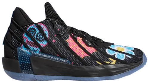 Giày Adidas Dame 7 'Day Of The Dead' FZ3189