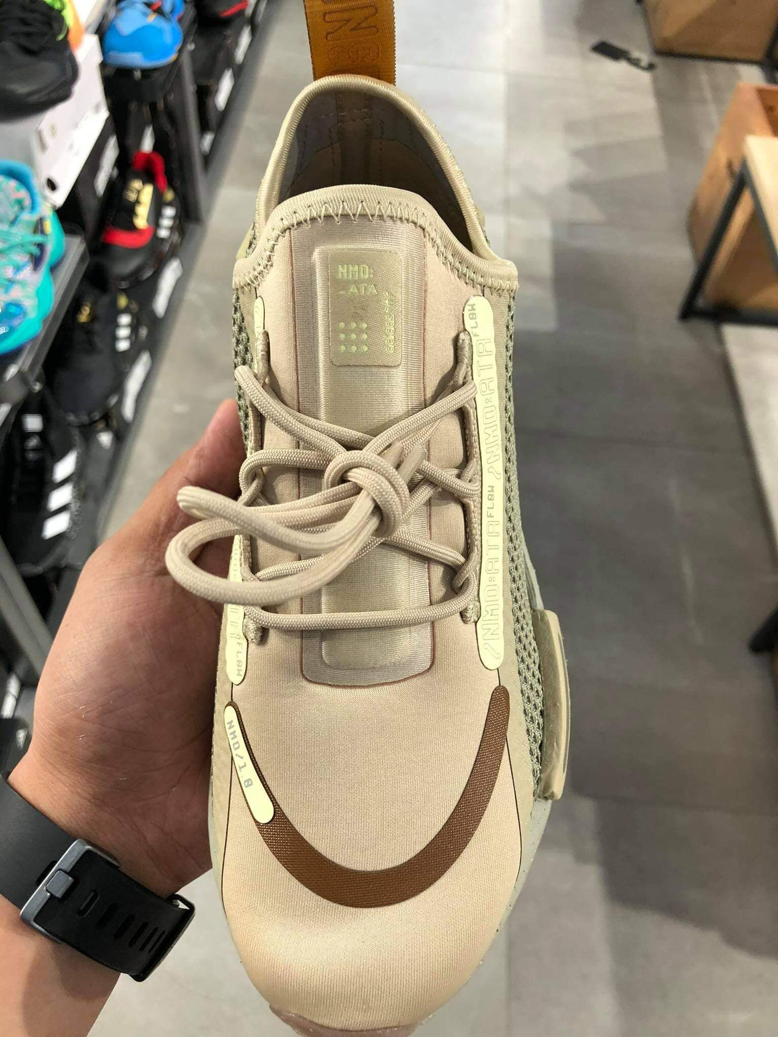 Giày Adidas NMD_R1 Spectoo 'Feather Grey' FZ3202 - Ảnh 5