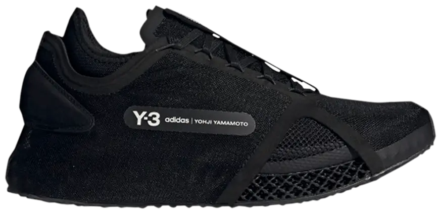 Giày Adidas Y-3 Runner 4D IOW 'Black' FZ4502 - Ảnh 4