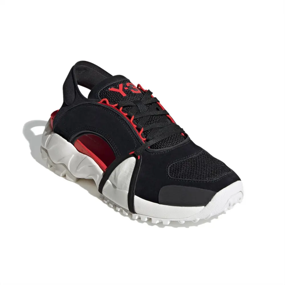Giày Adidas Y-3 Notoma Sandal 'Black Red' FZ4510 - Ảnh 4
