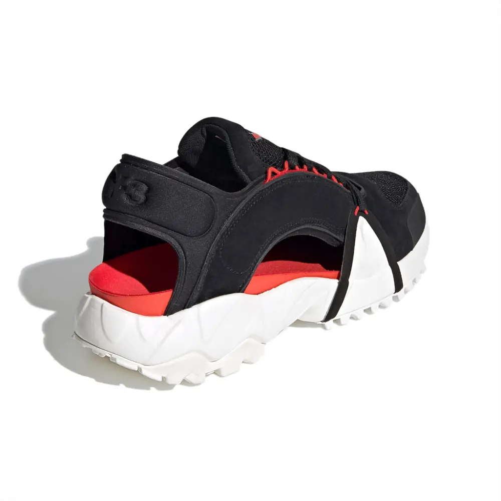 Giày Adidas Y-3 Notoma Sandal 'Black Red' FZ4510 - Ảnh 3