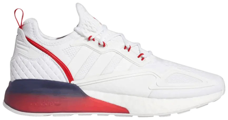 Giày Adidas ZX 2K Boost 'Gradient Fade Sole - Cloud White' FZ4640