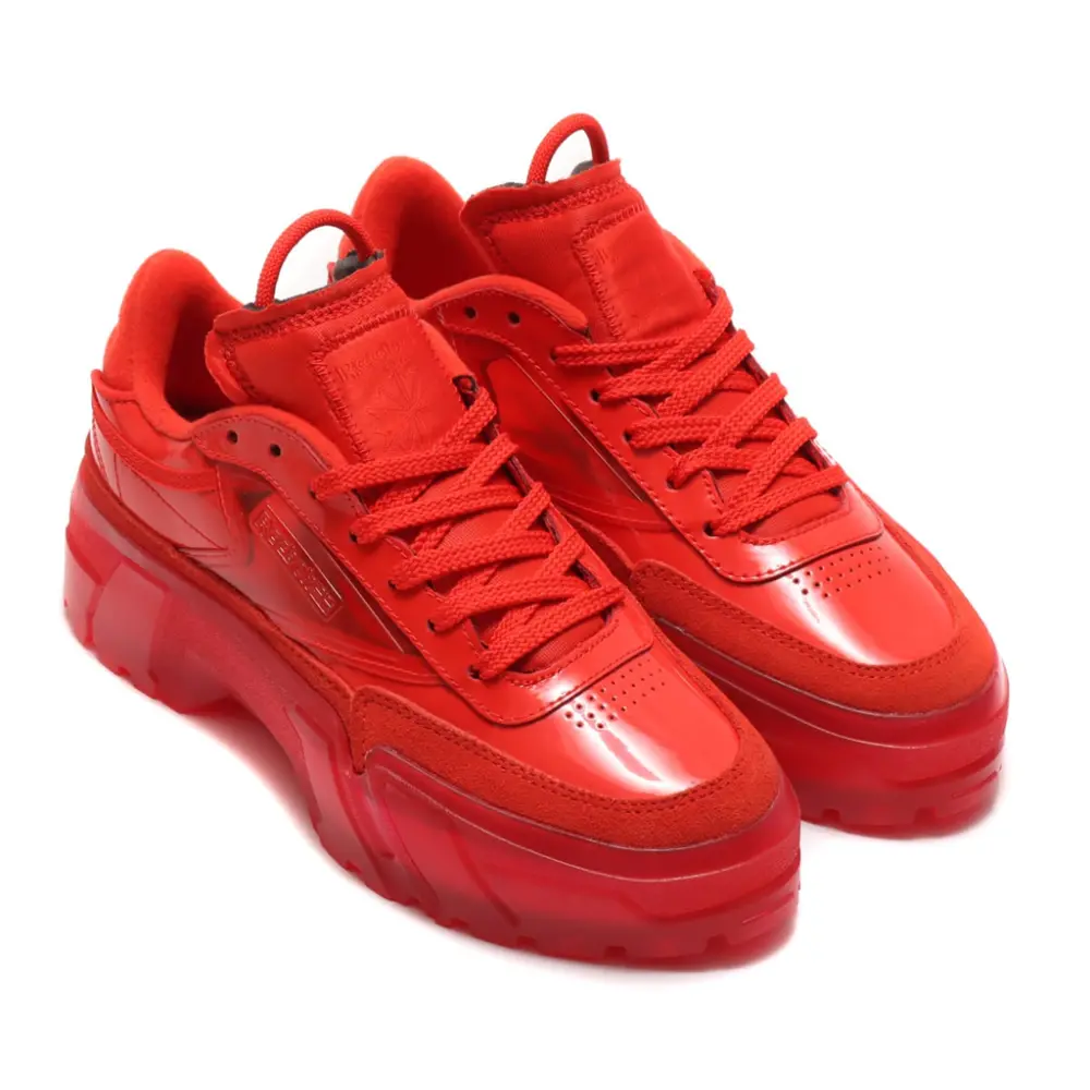 Giày Reebok Club C x Cardi B 'Instinct Red' FZ4932 - Ảnh 5