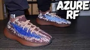Giày Adidas Yeezy Boost 380 'Azure Non Reflective' FZ4986 - Ảnh 3