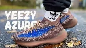 Giày Adidas Yeezy Boost 380 'Azure Non Reflective' FZ4986 - Ảnh 4