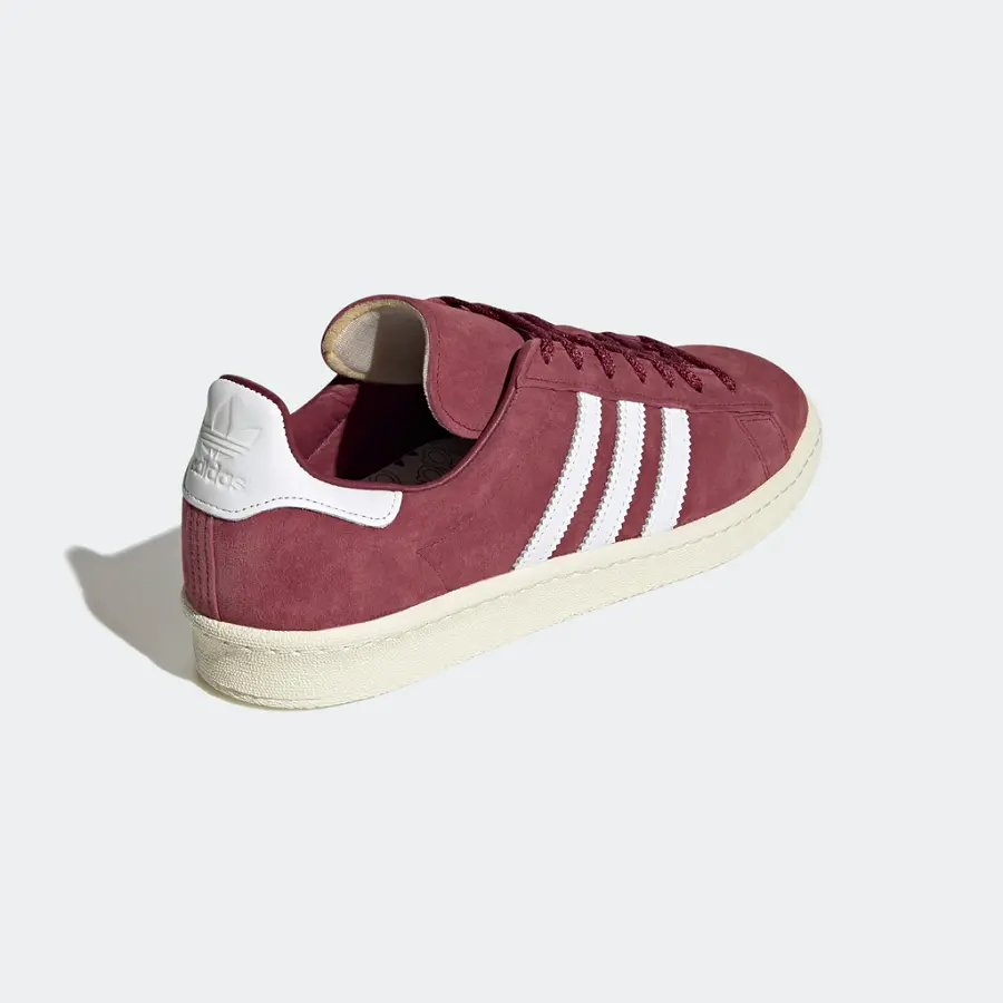 Alternative view of Giày Adidas Campus 80s 'Burgundy Off White' FZ6152