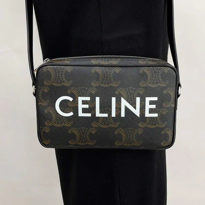 Alternative view of Túi Celine Crossbody Bag 'Brown' 194502EJG-38SI