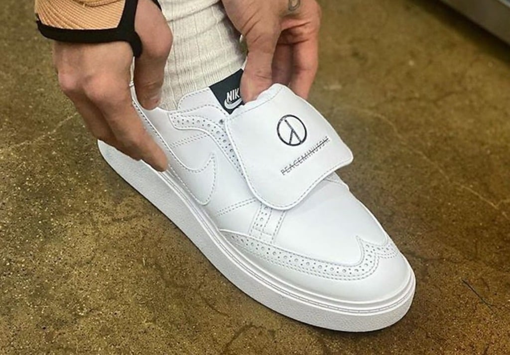 Giày Nike Kwondo 1x G-Dragon 'Triple White' DH2482-100 - Ảnh 4
