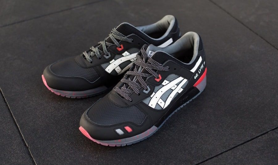 Giày Foot Locker x Anderson Bluu x Asics Gel Lyte 3 'G.I. Joe Snake Eyes' 1191A252-001 - Ảnh 4