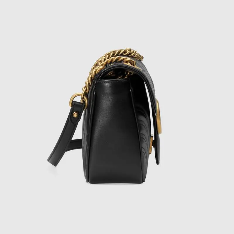 Túi Gucci GG Marmont Small Matelassé Shoulder Bag 443497 DTDIT 1000 - Ảnh 5
