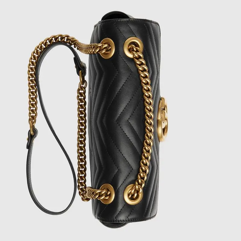 Túi Gucci GG Marmont Small Matelassé Shoulder Bag 443497 DTDIT 1000 - Ảnh 4