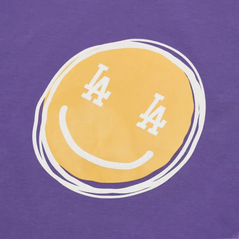 Alternative view of Áo MLB Smile LA Dodgers ‘Purple’ 3ATSL9023-07PPS