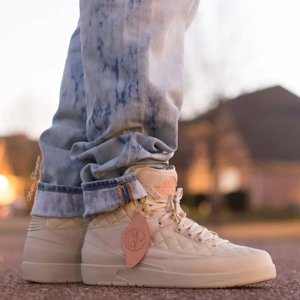 Giày Nike Just Don x Air Jordan 2 Retro GG 'Arctic Orange' 923840-805 - Ảnh 5