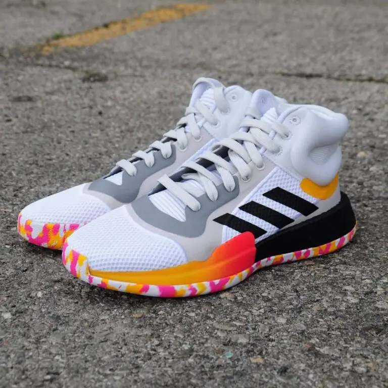 Giày Adidas Marquee Boost ‘White Black Active Gold’ G26212 - Ảnh 3