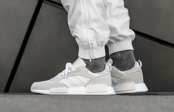 Giày Adidas Boston Super R1 'Triple White' G27834 - Ảnh 4