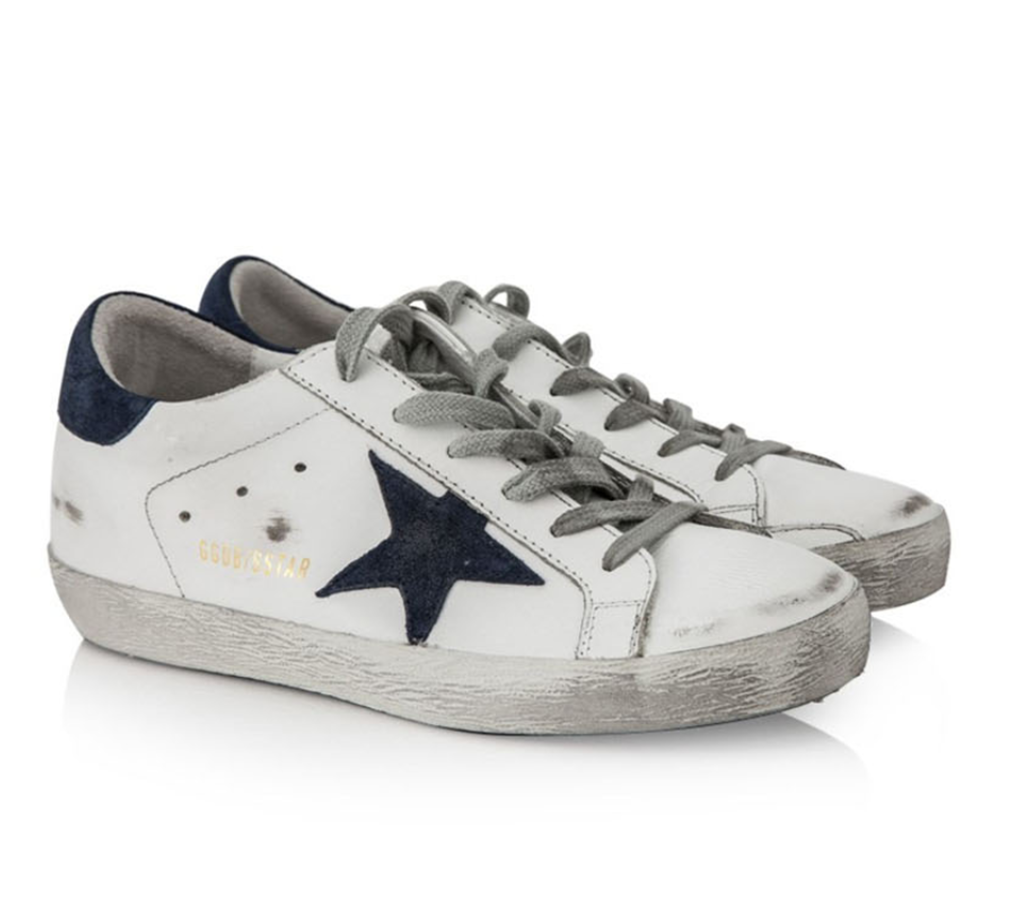 Giày Golden Goose 'blue star' G33WS590H12 - Ảnh 2