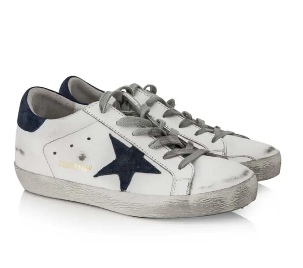 Alternative view of Giày Golden Goose 'blue star' G33WS590H12