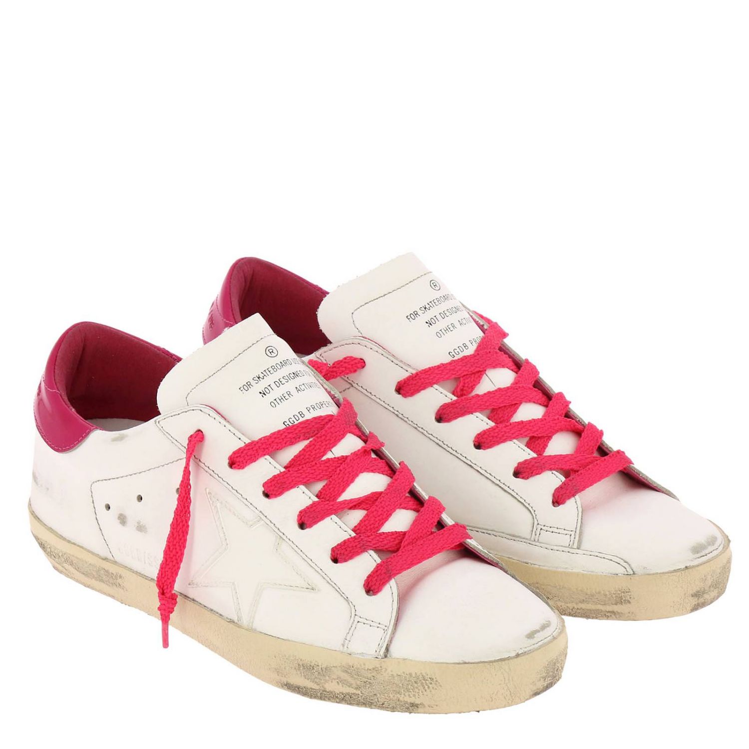 Giày Golden Goose 'Pink White' G33WS590H44 - Ảnh 4