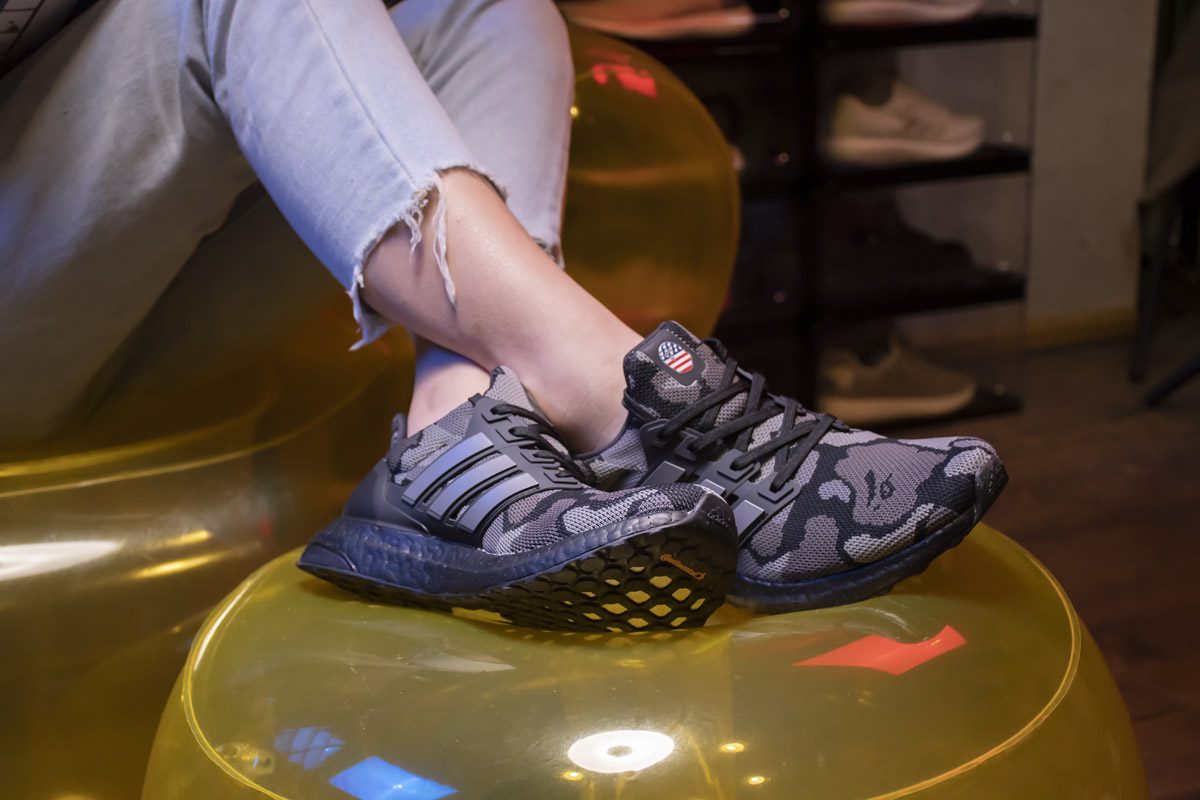 Giày A Bathing Ape x Adidas UltraBoost 4.0 'Black Camo' G54784 - Ảnh 7