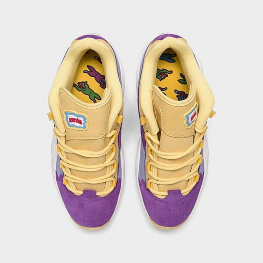 Giày Reebok BBC Ice Cream x Question Low Yellow Lilac Glow G55351 - Ảnh 6