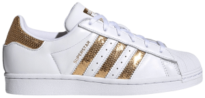 Giày Adidas Wmns Superstar 'White Gold Sequins' G55658