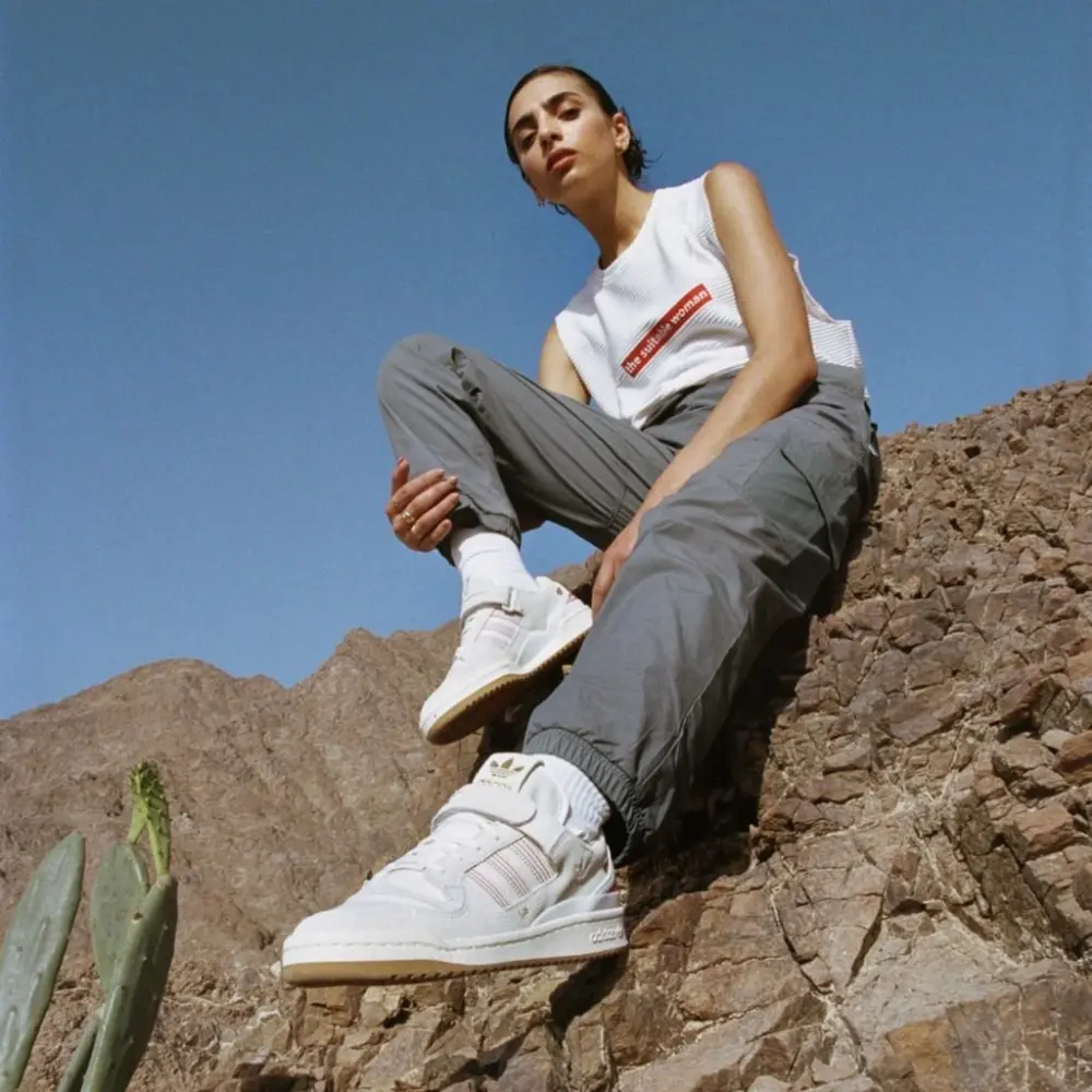 Giày Adidas Arwa Al Banawi x Forum 84 Low 'Capra' G58260 - Ảnh 5