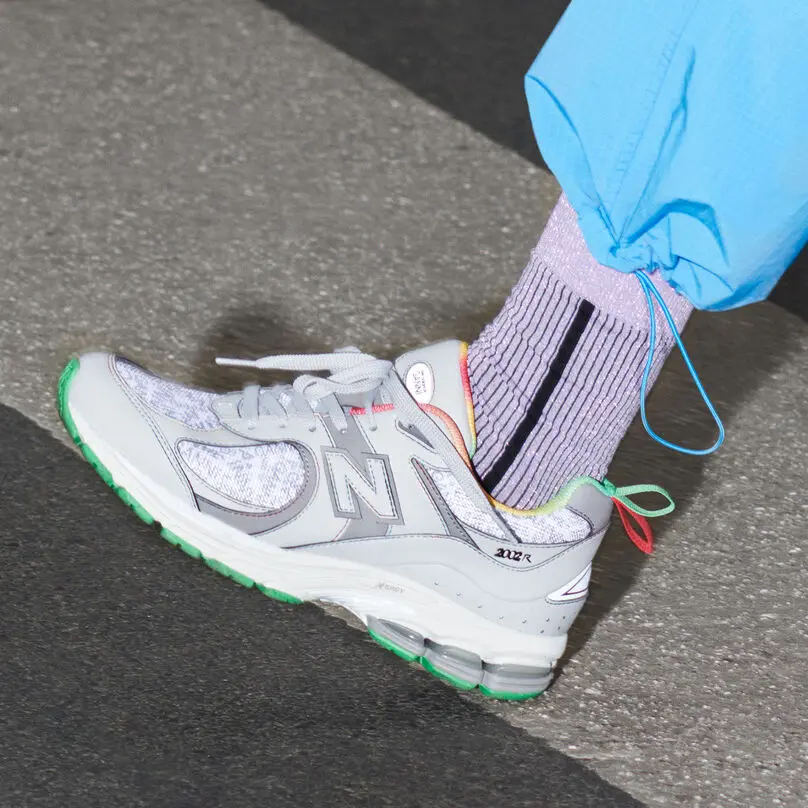 Giày New Balance 2002R 'GANNI Rain Cloud' M2002RGD - Ảnh 3