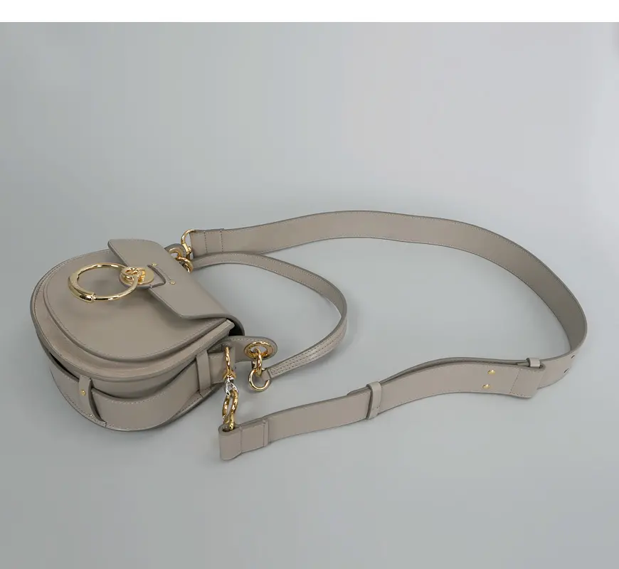 Túi Chloe Small Tess Saddle Bag CHC18WS153A3723W - Ảnh 3