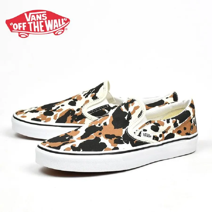 Giày Vans Slip On 'Cow Camo' VN0A7Q5DMUL - Ảnh 6